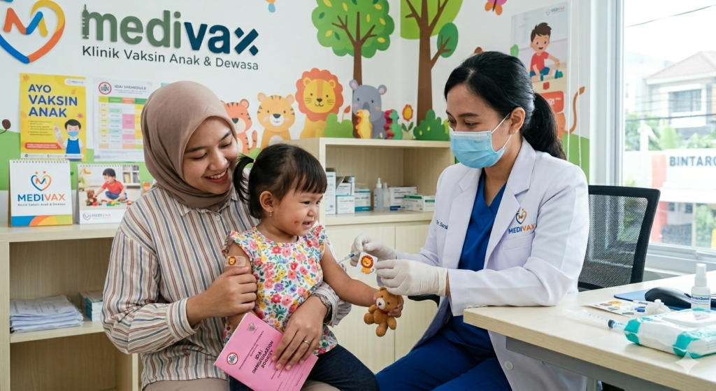 vaksin anak bintaro tangsel