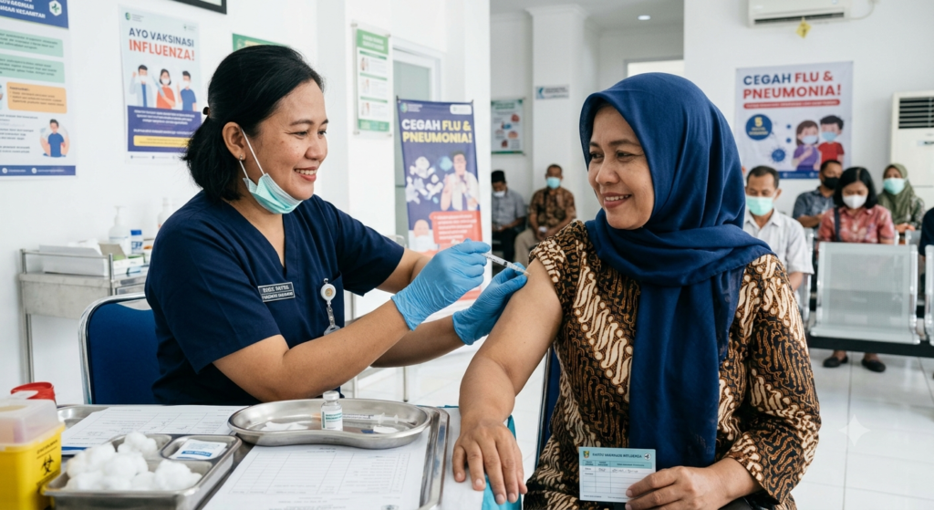 vaksin influenza bintaro